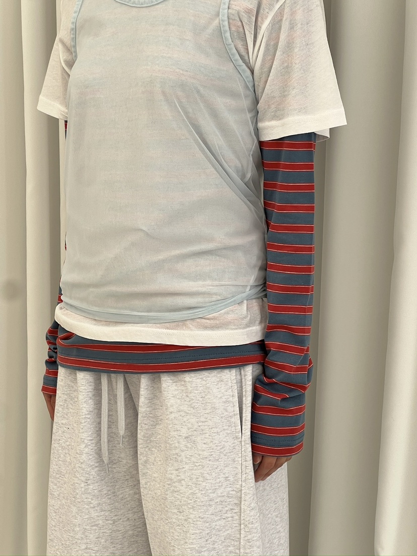 ANOTHER AVENUE韓國東大門直郵女裝新品熱賣吊帶背心網眼ANOTHER AVENUE吊帶/背心