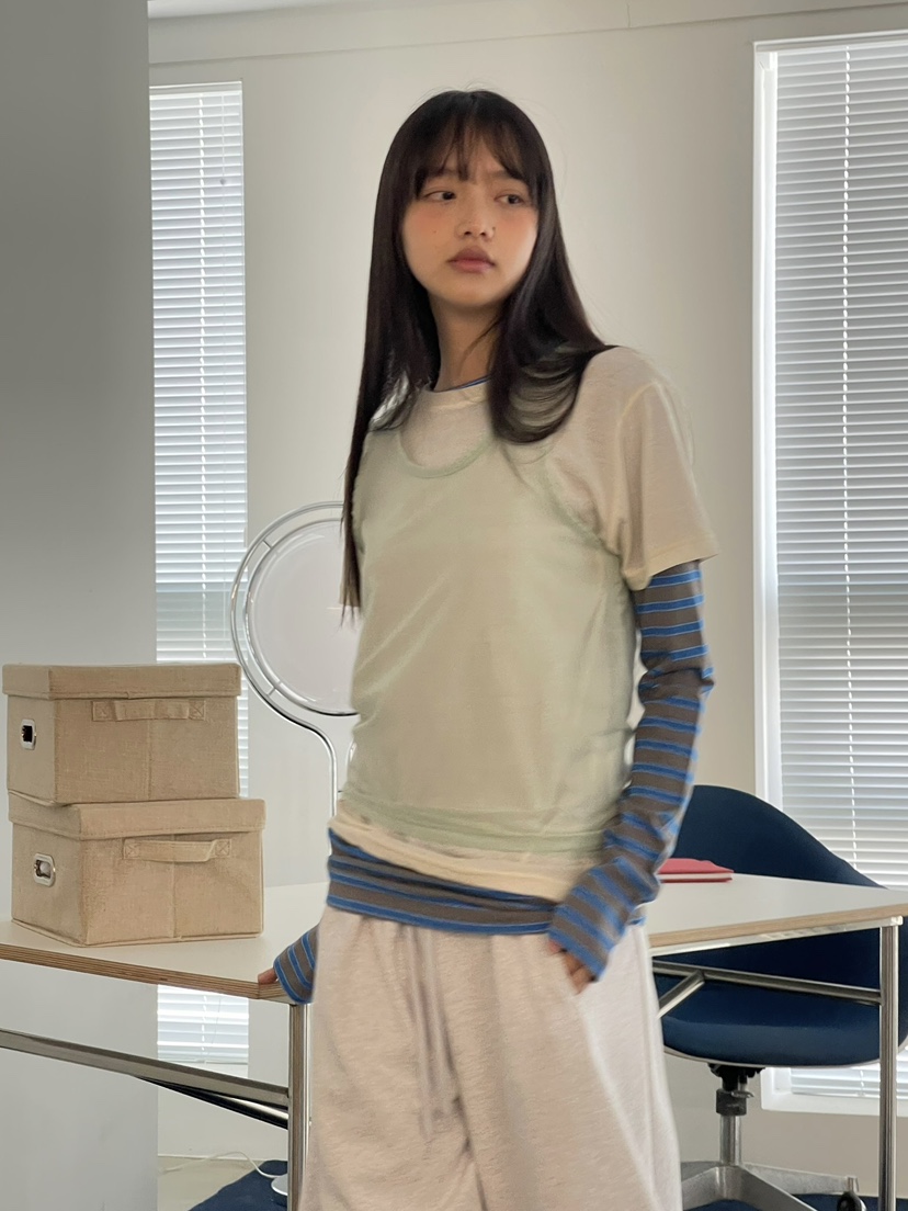 ANOTHER AVENUE韓國東大門直郵女裝新品熱賣吊帶背心網眼ANOTHER AVENUE吊帶/背心