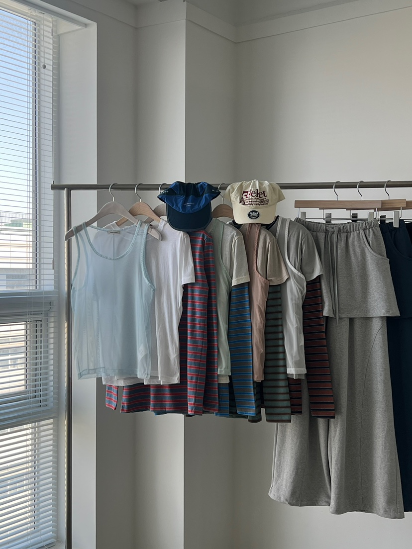 ANOTHER AVENUE韓國東大門直郵女裝新品熱賣吊帶背心網眼ANOTHER AVENUE吊帶/背心