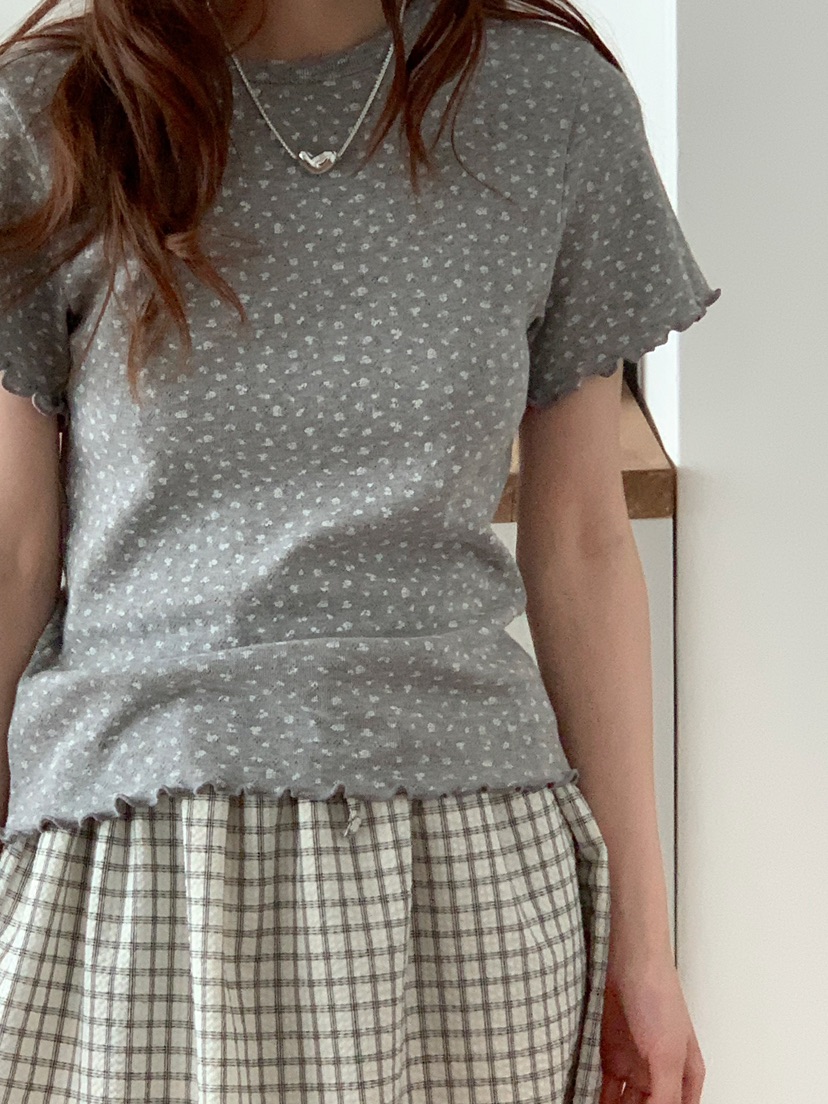 BEFORE SUNRISE韓國東大門代購女裝新品熱賣推薦T恤小花BEFORE SUNRISET恤