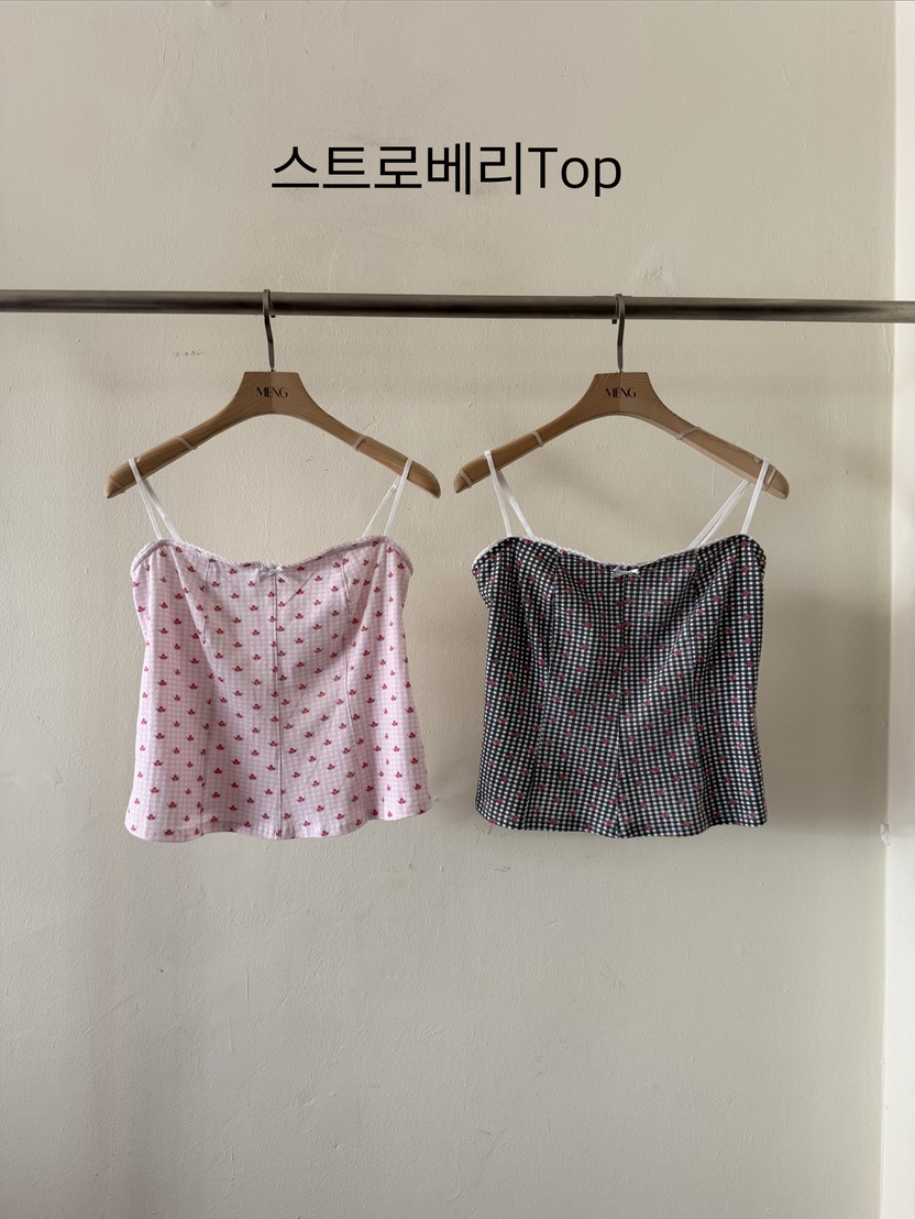 MENG韓國代購女裝新品熱賣休閑26春夏職業人氣推薦吊帶背心MENG吊帶/背心