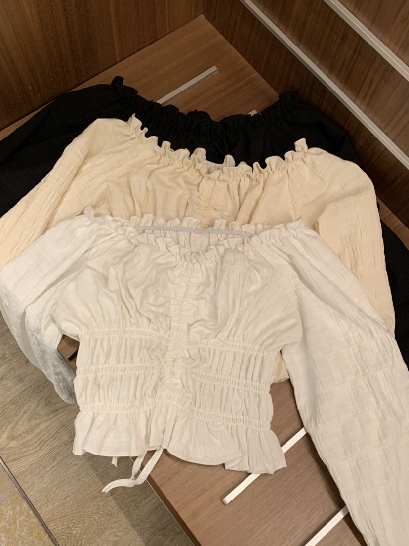 BADCALM韓國直郵實拍女裝新品時尚推薦人氣熱賣襯衫蕾絲衫BADCALM襯衫/蕾絲衫