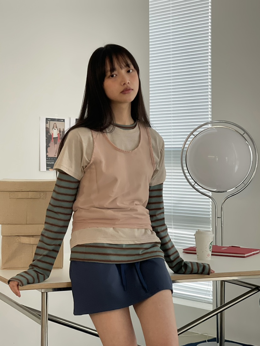 ANOTHER AVENUE韓國東大門代購女士新品人氣時尚推薦短裙ANOTHER AVENUE短裙