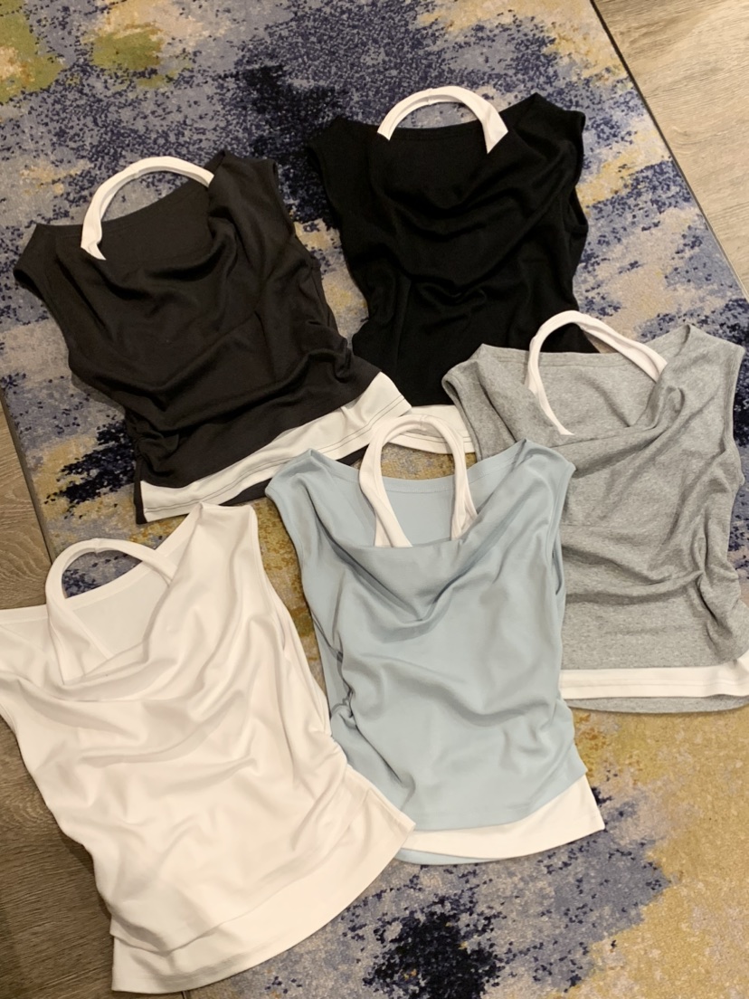 BADCALM韓國直郵實拍女士新品時尚職業推薦熱賣休閑26春夏T恤BADCALMT恤