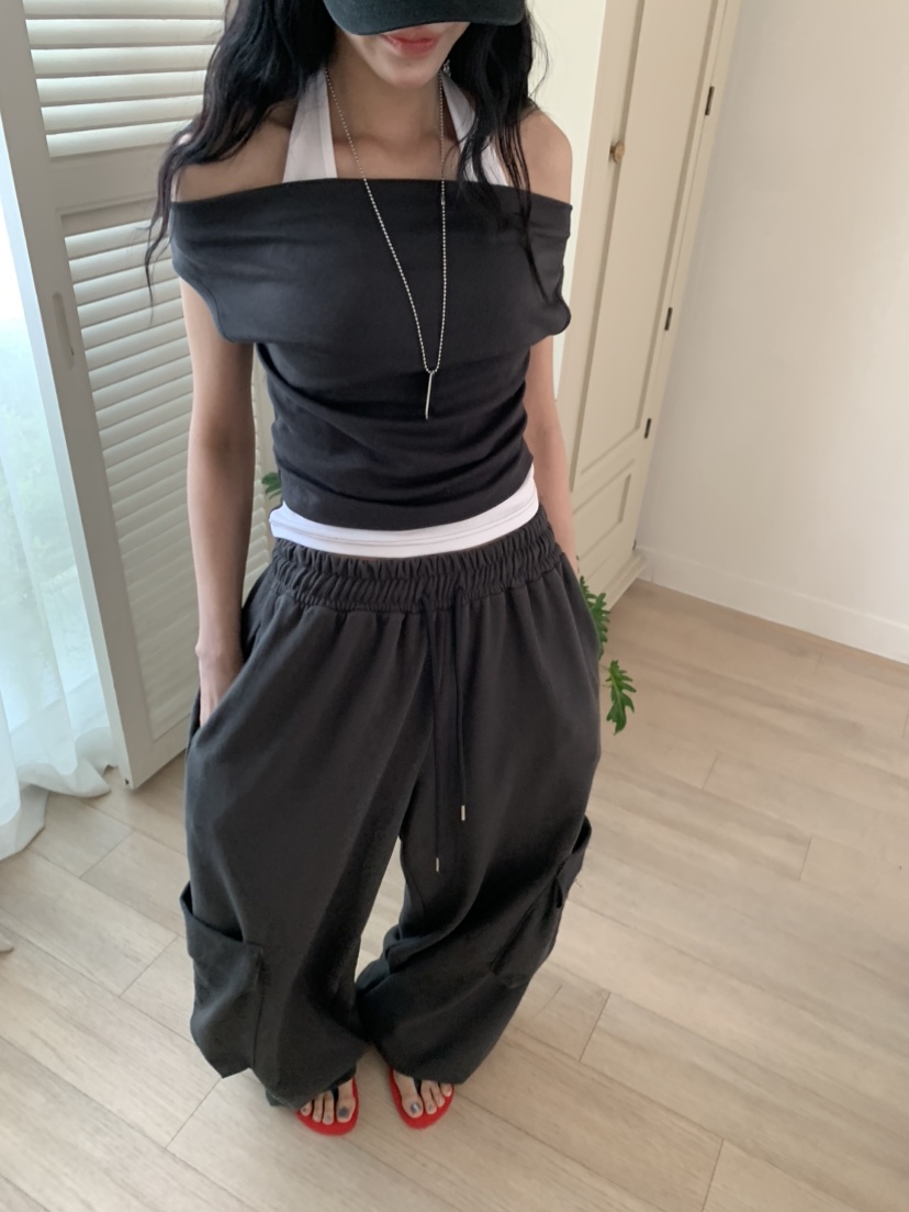 BADCALM韓國直郵實拍女士新品時尚職業推薦熱賣休閑26春夏T恤BADCALMT恤