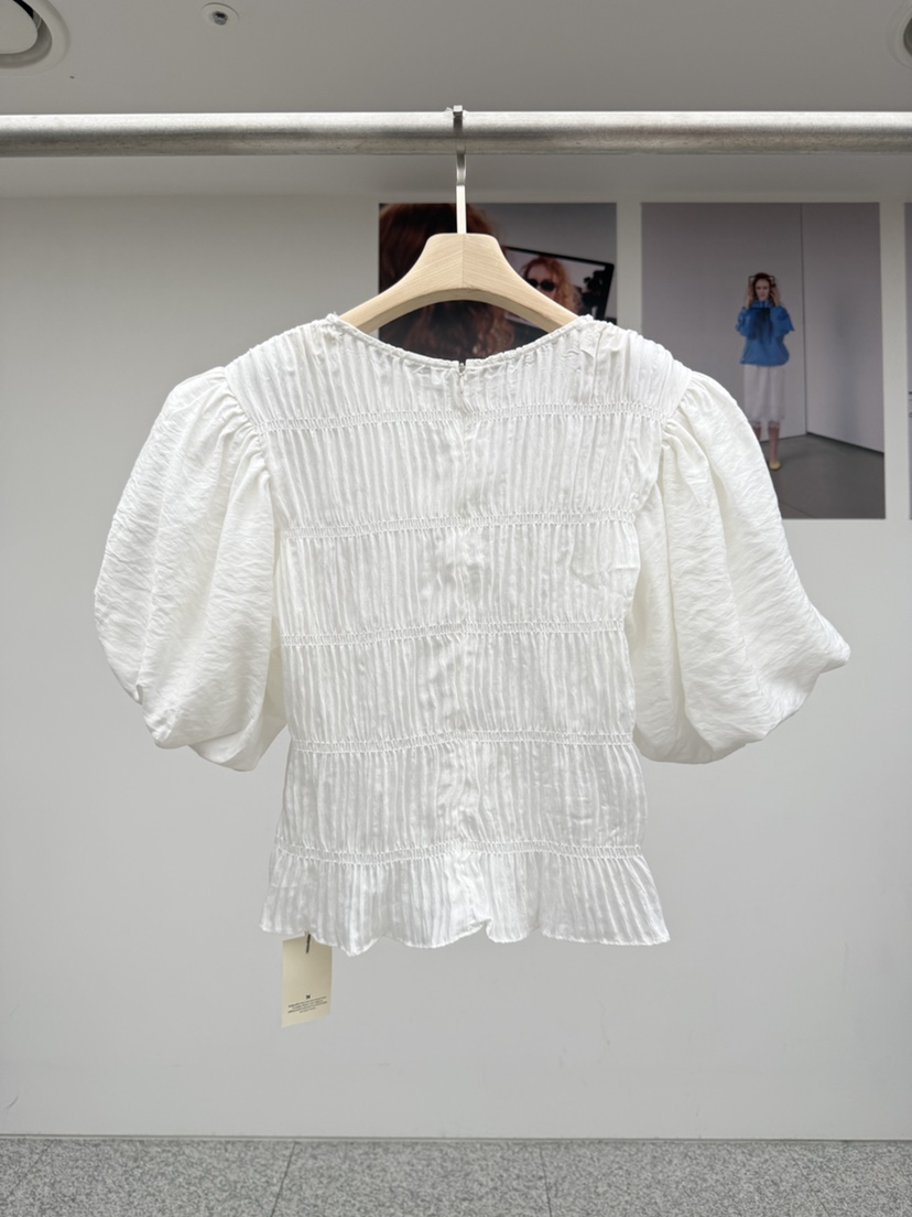 MADE-P韓國代購女裝新款熱賣人氣職業時尚休閑襯衫蕾絲衫MADE-P襯衫/蕾絲衫