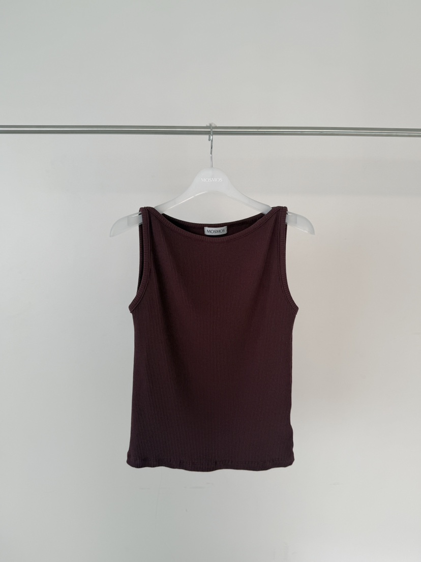MOSMOS韓國代購女裝新品休閑職業26春夏熱賣時尚吊帶背心MOSMOS吊帶/背心圖色2