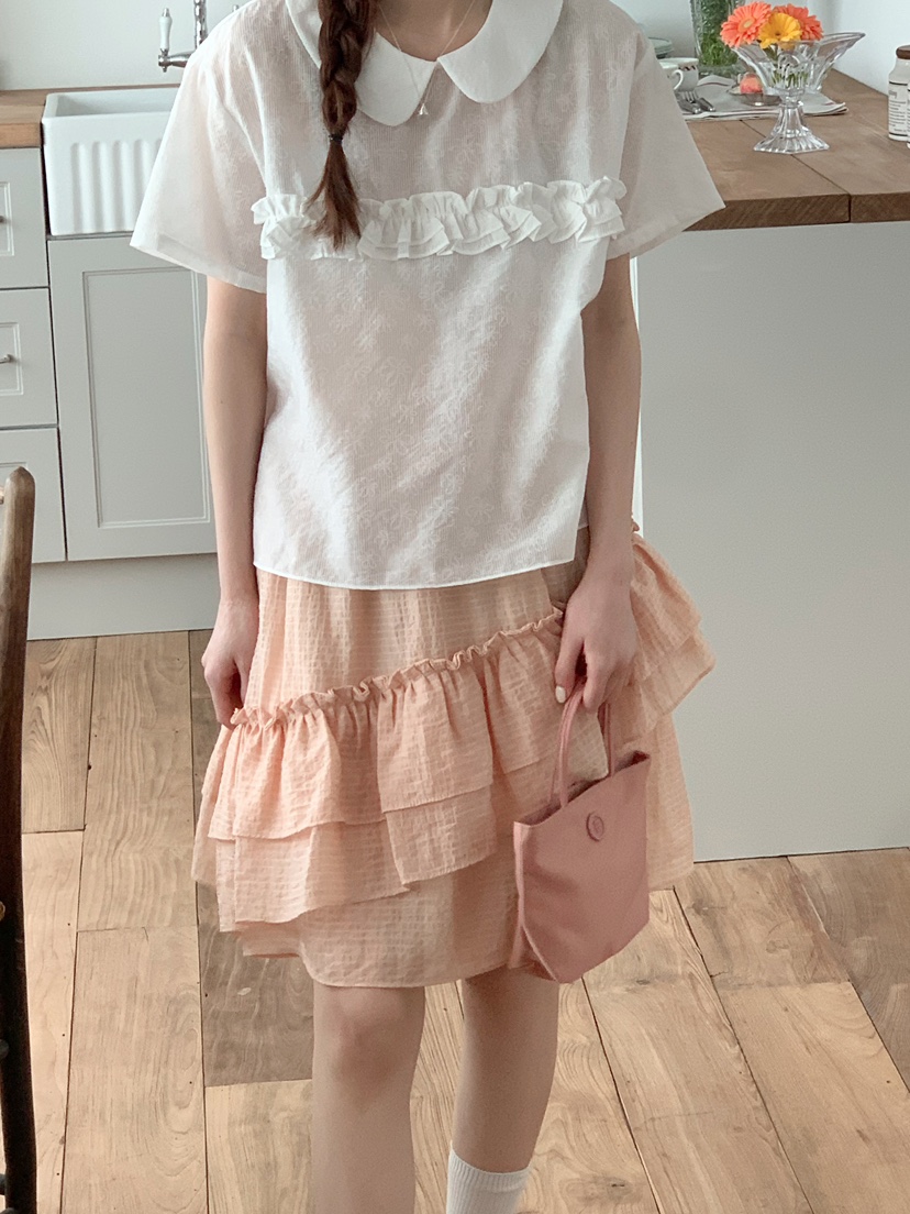 BEFORE SUNRISE韓國直郵實拍女裝新款推薦26春夏半身裙中短裙BEFORE SUNRISE半身裙/中短裙