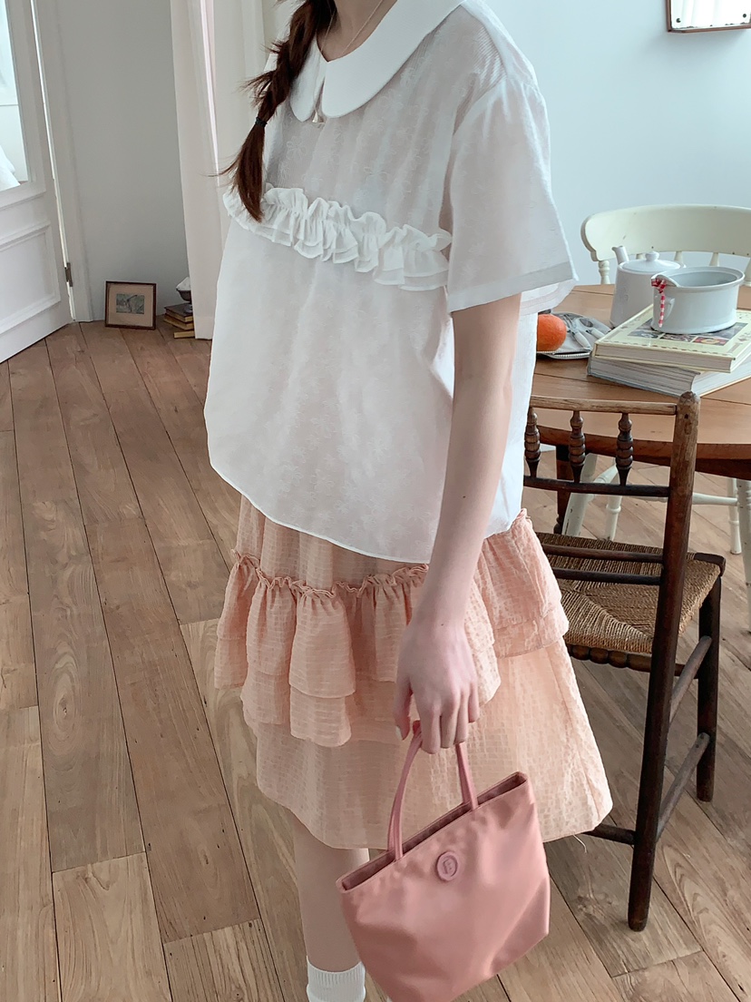 BEFORE SUNRISE韓國直郵實拍女裝新款推薦26春夏半身裙中短裙BEFORE SUNRISE半身裙/中短裙