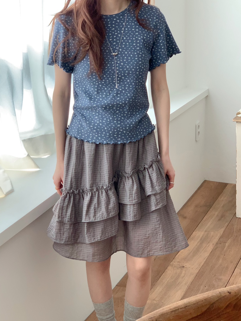 BEFORE SUNRISE韓國直郵實拍女裝新款推薦26春夏半身裙中短裙BEFORE SUNRISE半身裙/中短裙