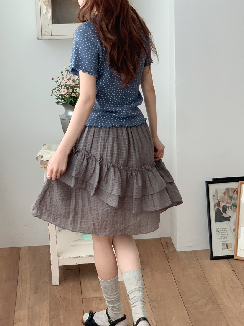 BEFORE SUNRISE韓國直郵實拍女裝新款推薦26春夏半身裙中短裙BEFORE SUNRISE半身裙/中短裙