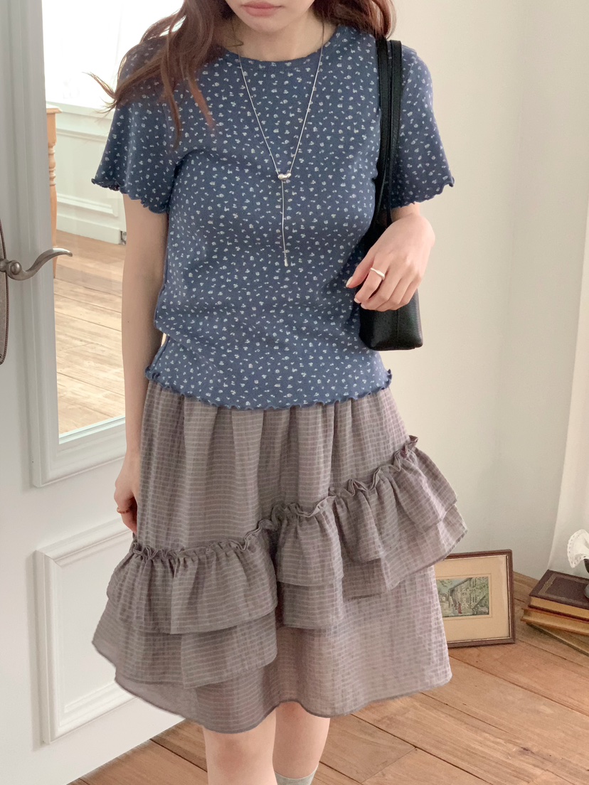 BEFORE SUNRISE韓國直郵實拍女裝新款推薦26春夏半身裙中短裙BEFORE SUNRISE半身裙/中短裙