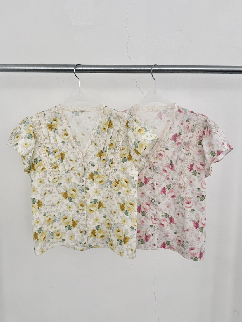 MOSMOS韓國直郵實拍女裝新品休閑人氣時尚26春夏襯衫蕾絲衫MOSMOS襯衫/蕾絲衫