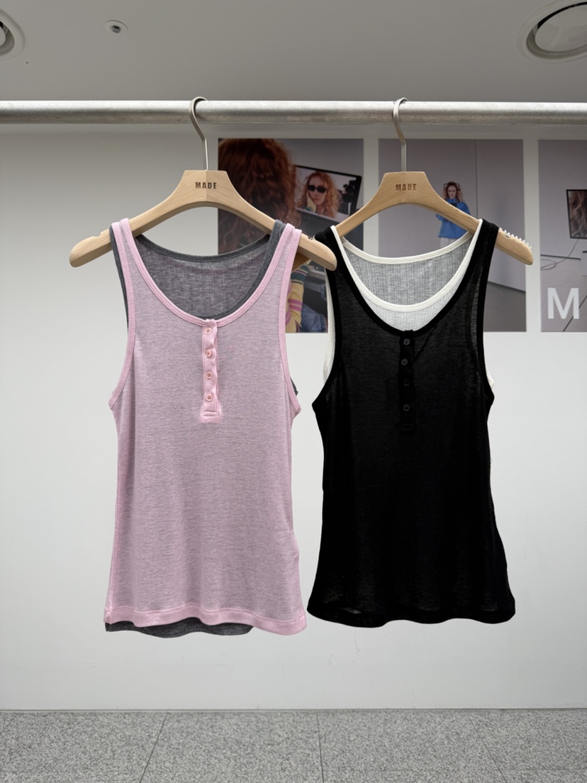 MADE-P韓國東大門直郵女裝新款時尚職業人氣26春夏吊帶背心MADE-P吊帶/背心