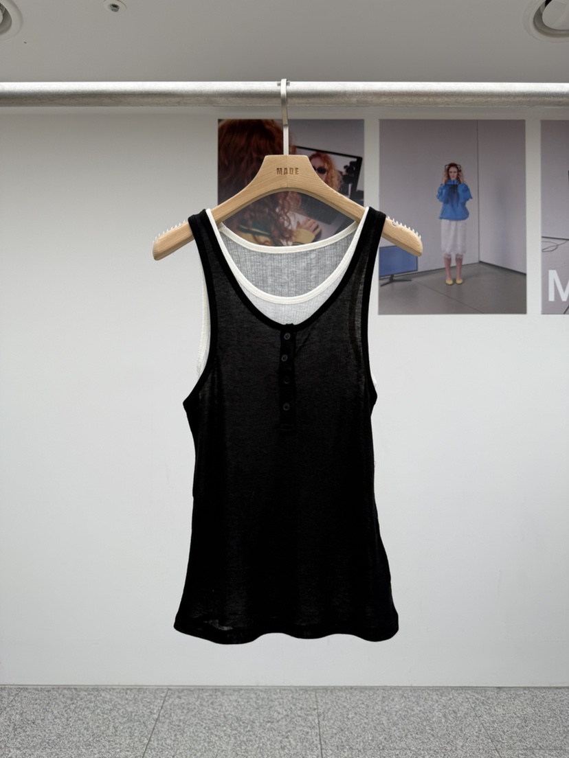 MADE-P韓國東大門直郵女裝新款時尚職業人氣26春夏吊帶背心MADE-P吊帶/背心圖色2