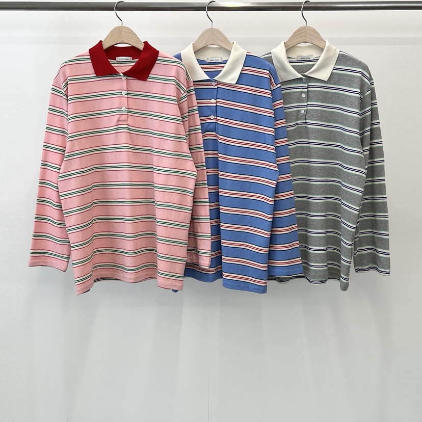 ANOTHER AVENUE韓國直郵女裝新款時尚職業人氣26春夏長袖T恤ANOTHER AVENUE長袖T恤