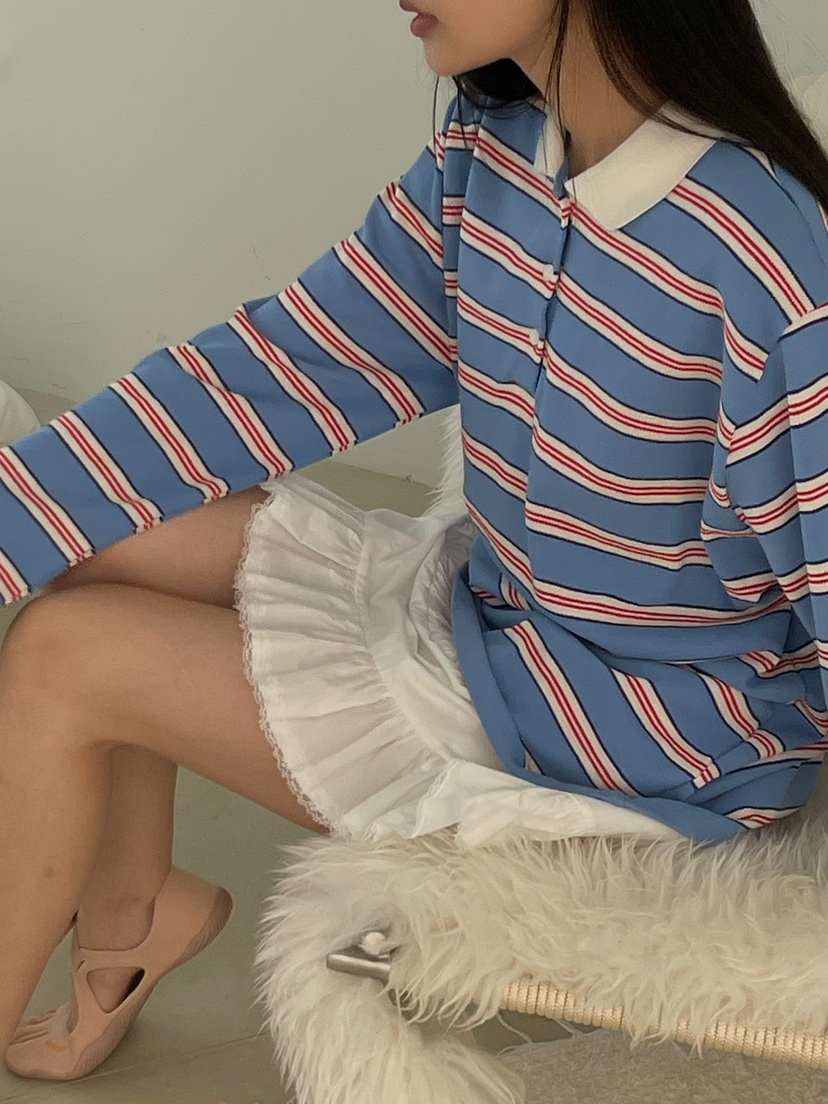 ANOTHER AVENUE韓國直郵女裝新款時尚職業人氣26春夏長袖T恤ANOTHER AVENUE長袖T恤