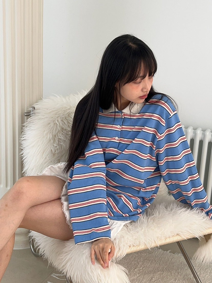 ANOTHER AVENUE韓國直郵女裝新款時尚職業人氣26春夏長袖T恤ANOTHER AVENUE長袖T恤