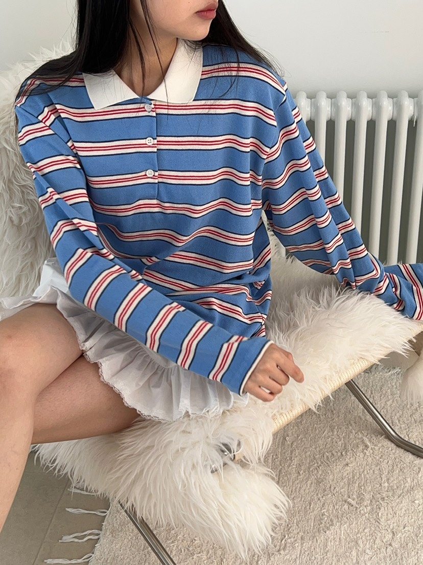 ANOTHER AVENUE韓國直郵女裝新款時尚職業人氣26春夏長袖T恤ANOTHER AVENUE長袖T恤