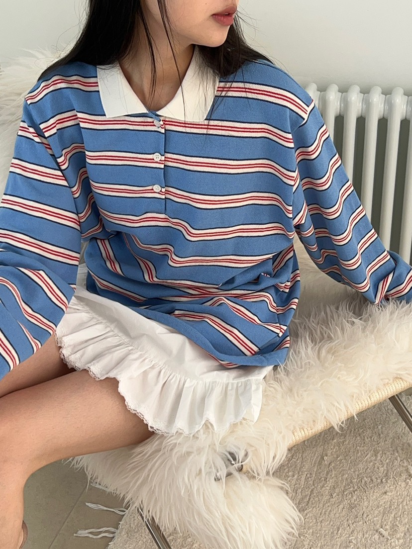 ANOTHER AVENUE韓國直郵女裝新款時尚職業人氣26春夏長袖T恤ANOTHER AVENUE長袖T恤