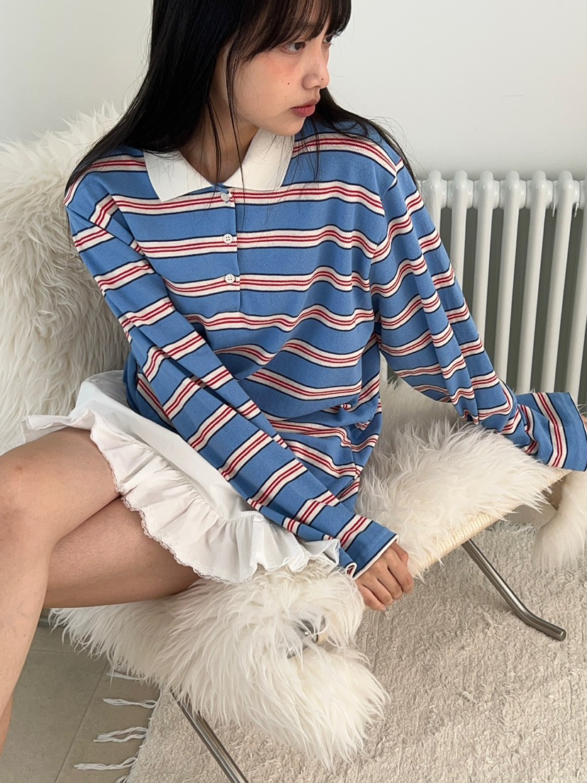 ANOTHER AVENUE韓國直郵女裝新款時尚職業人氣26春夏長袖T恤ANOTHER AVENUE長袖T恤