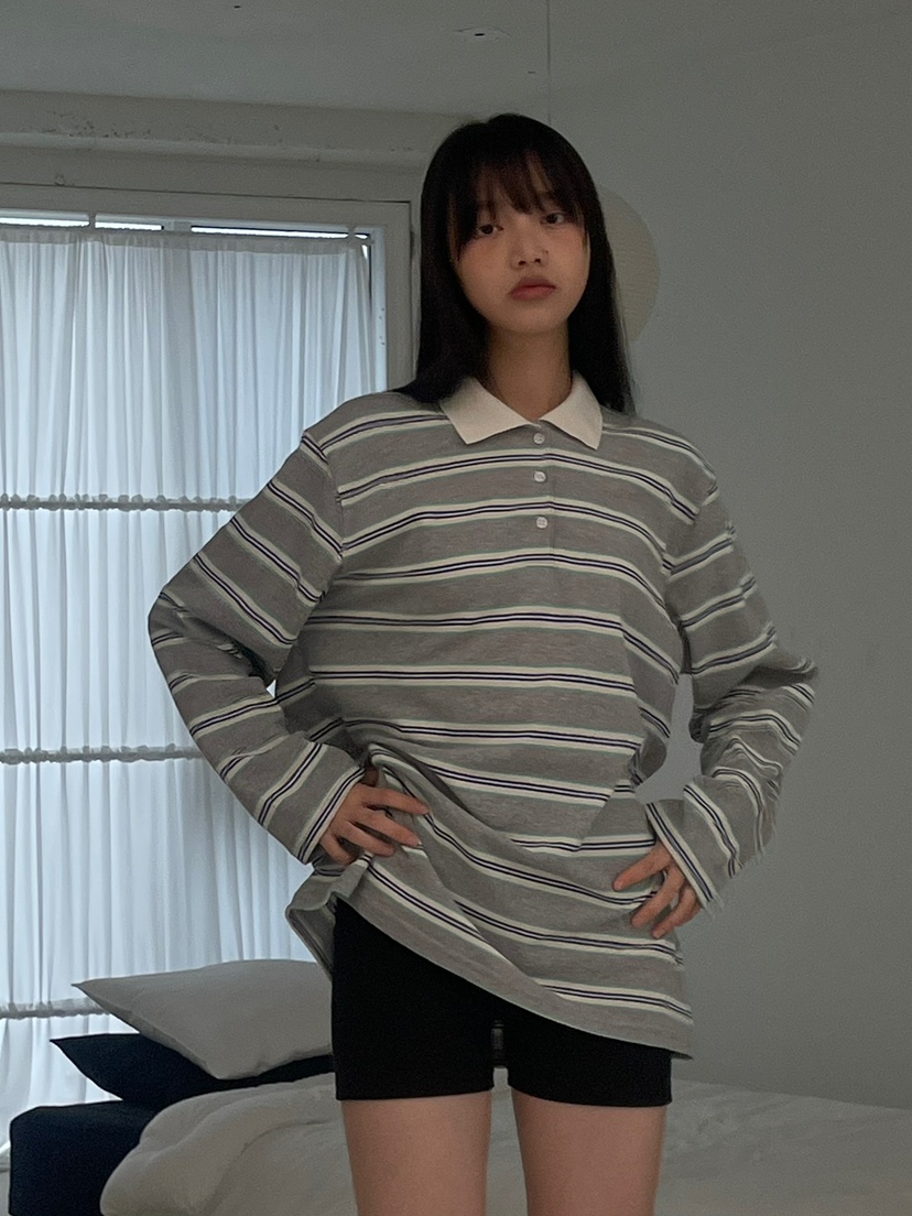 ANOTHER AVENUE韓國直郵女裝新款時尚職業人氣26春夏長袖T恤ANOTHER AVENUE長袖T恤