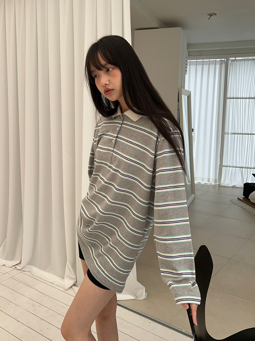 ANOTHER AVENUE韓國直郵女裝新款時尚職業人氣26春夏長袖T恤ANOTHER AVENUE長袖T恤