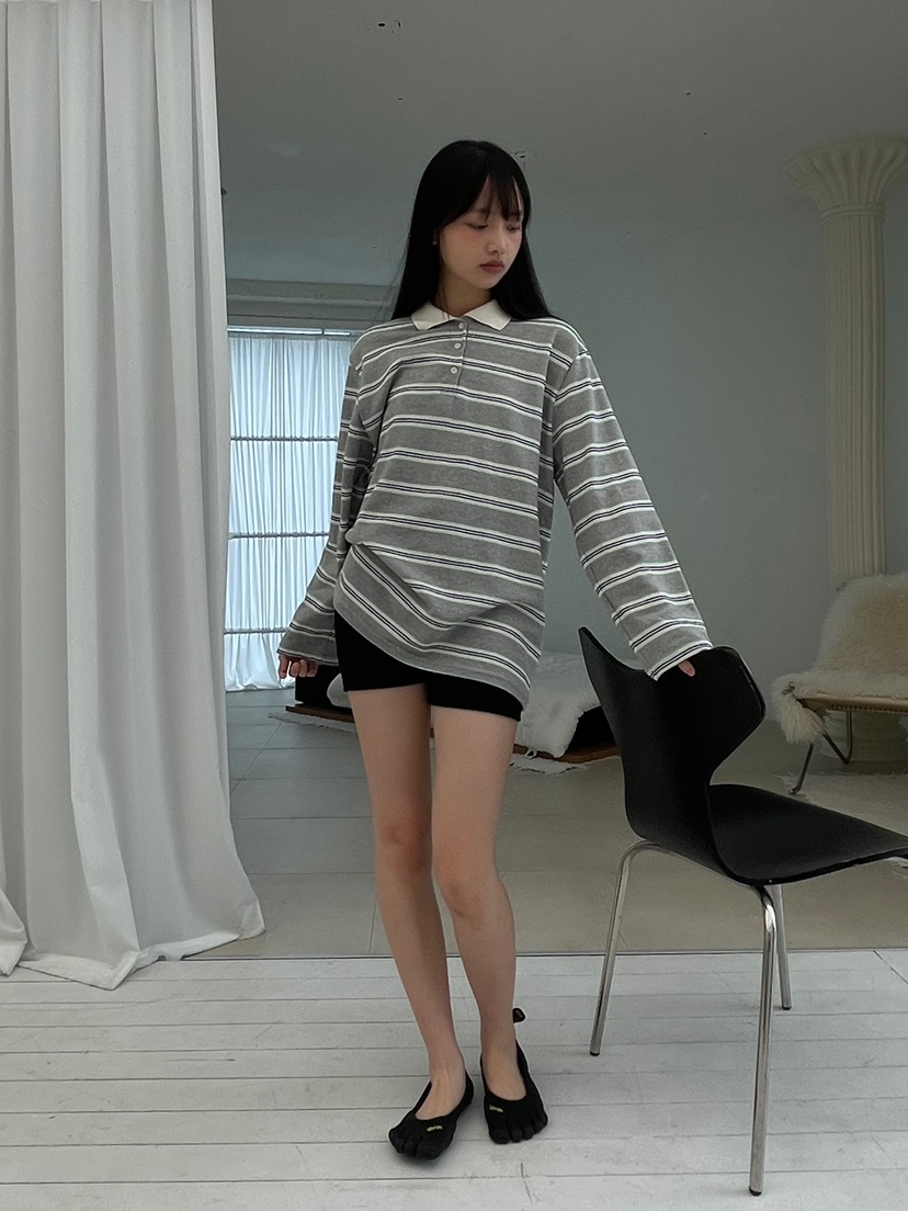 ANOTHER AVENUE韓國直郵女裝新款時尚職業人氣26春夏長袖T恤ANOTHER AVENUE長袖T恤