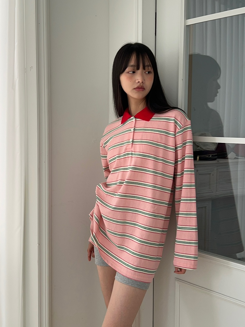 ANOTHER AVENUE韓國直郵女裝新款時尚職業人氣26春夏長袖T恤ANOTHER AVENUE長袖T恤