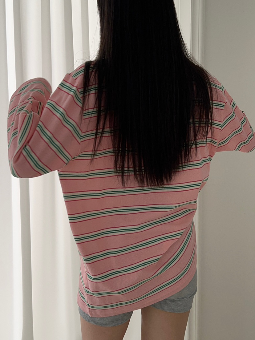 ANOTHER AVENUE韓國直郵女裝新款時尚職業人氣26春夏長袖T恤ANOTHER AVENUE長袖T恤