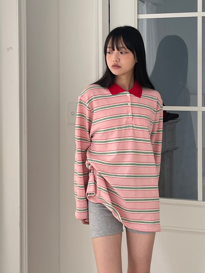 ANOTHER AVENUE韓國直郵女裝新款時尚職業人氣26春夏長袖T恤ANOTHER AVENUE長袖T恤