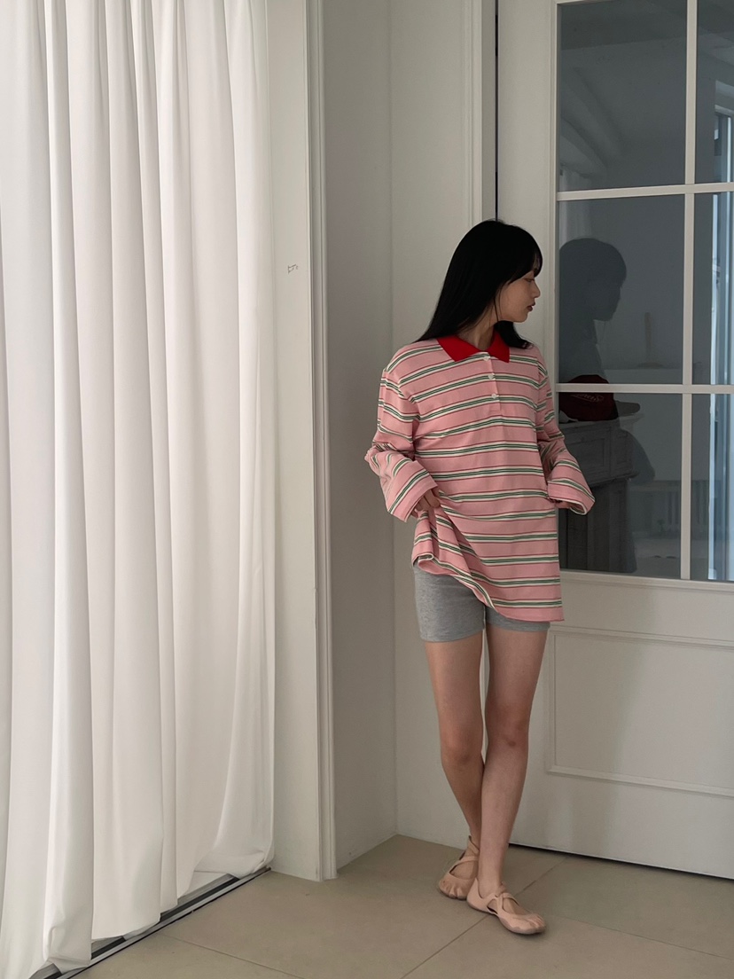 ANOTHER AVENUE韓國直郵女裝新款時尚職業人氣26春夏長袖T恤ANOTHER AVENUE長袖T恤