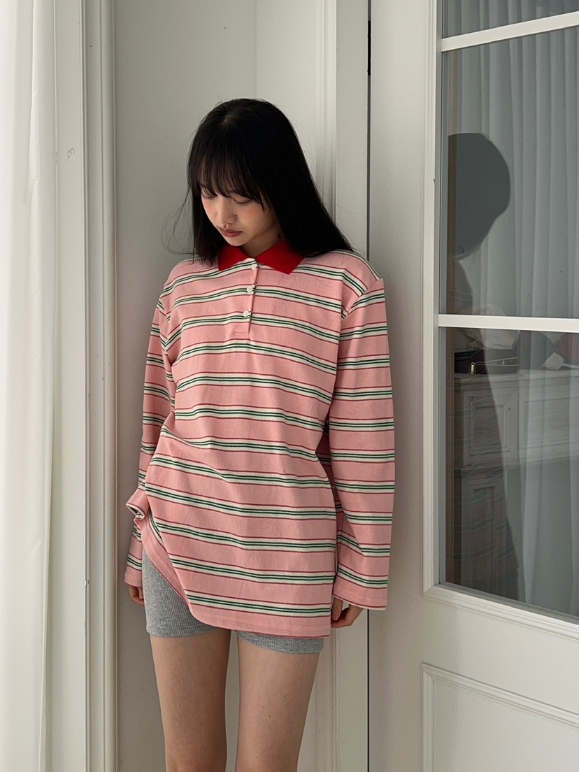 ANOTHER AVENUE韓國直郵女裝新款時尚職業人氣26春夏長袖T恤ANOTHER AVENUE長袖T恤