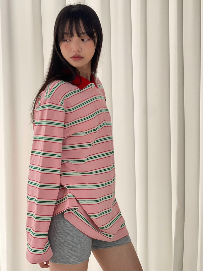 ANOTHER AVENUE韓國直郵女裝新款時尚職業人氣26春夏長袖T恤ANOTHER AVENUE長袖T恤