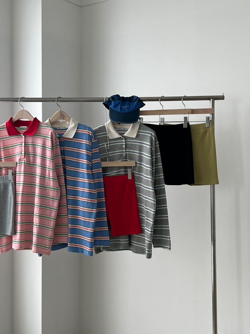 ANOTHER AVENUE韓國直郵女裝新款時尚職業人氣26春夏長袖T恤ANOTHER AVENUE長袖T恤