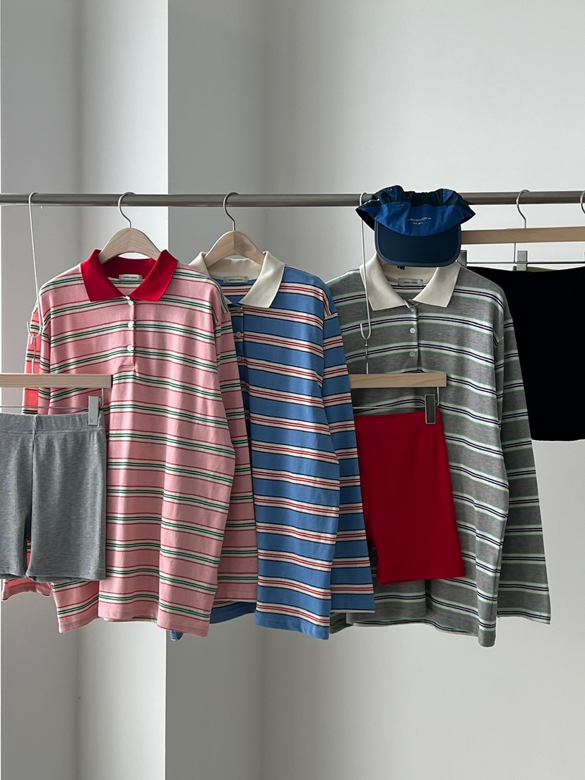 ANOTHER AVENUE韓國直郵女裝新款時尚職業人氣26春夏長袖T恤ANOTHER AVENUE長袖T恤