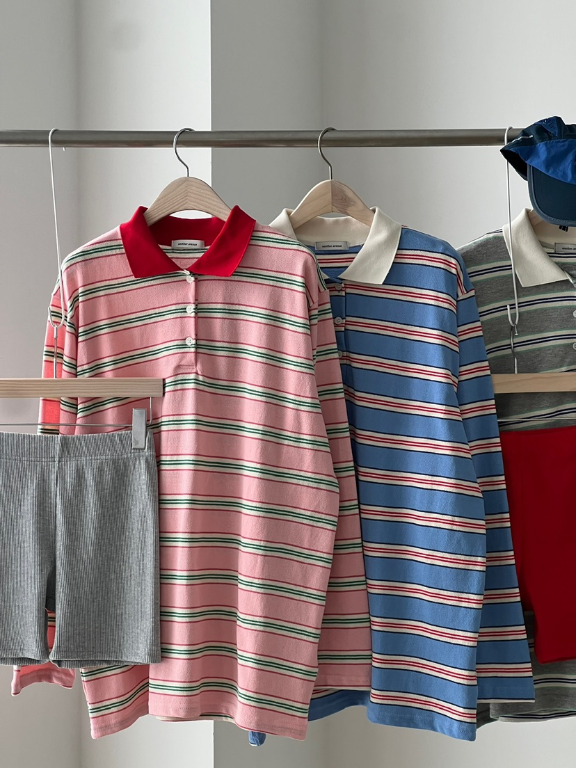 ANOTHER AVENUE韓國直郵女裝新款時尚職業人氣26春夏長袖T恤ANOTHER AVENUE長袖T恤