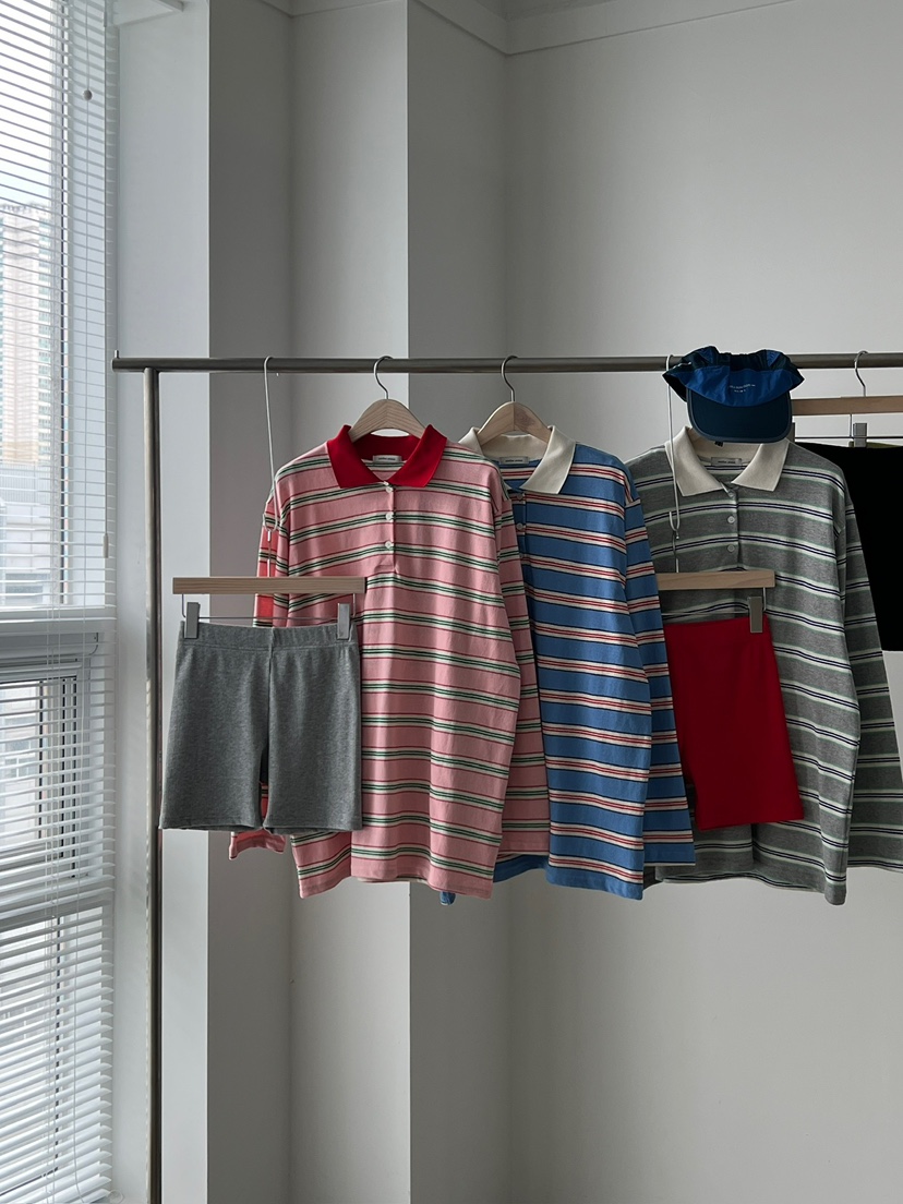 ANOTHER AVENUE韓國直郵女裝新款時尚職業人氣26春夏長袖T恤ANOTHER AVENUE長袖T恤