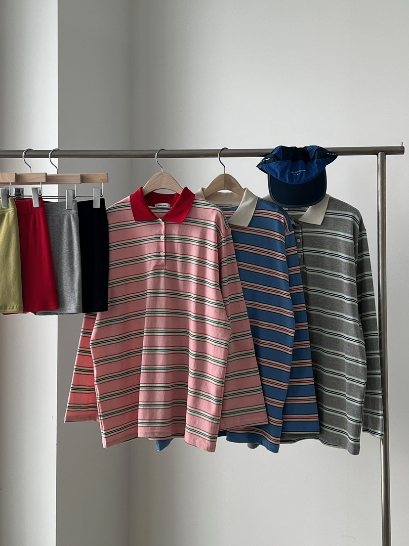 ANOTHER AVENUE韓國直郵女裝新款時尚職業人氣26春夏長袖T恤ANOTHER AVENUE長袖T恤