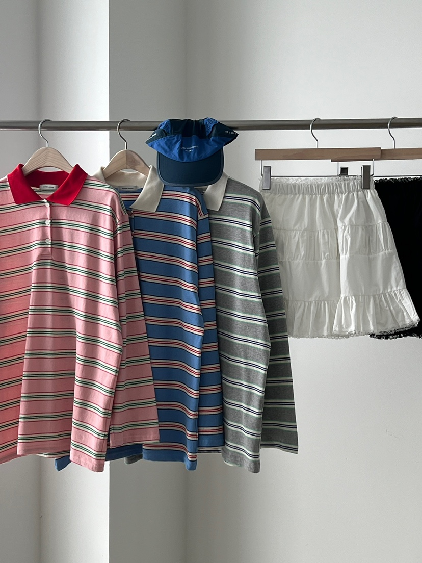 ANOTHER AVENUE韓國直郵女裝新款時尚職業人氣26春夏長袖T恤ANOTHER AVENUE長袖T恤