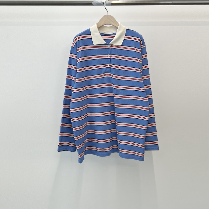 ANOTHER AVENUE韓國直郵女裝新款時尚職業人氣26春夏長袖T恤ANOTHER AVENUE長袖T恤圖色2