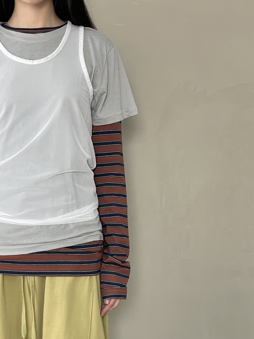 ANOTHER AVENUE韓國直郵實拍女士新品推薦職業休閑長袖T恤ANOTHER AVENUE長袖T恤