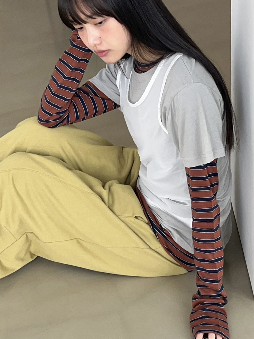 ANOTHER AVENUE韓國直郵實拍女士新品推薦職業休閑長袖T恤ANOTHER AVENUE長袖T恤