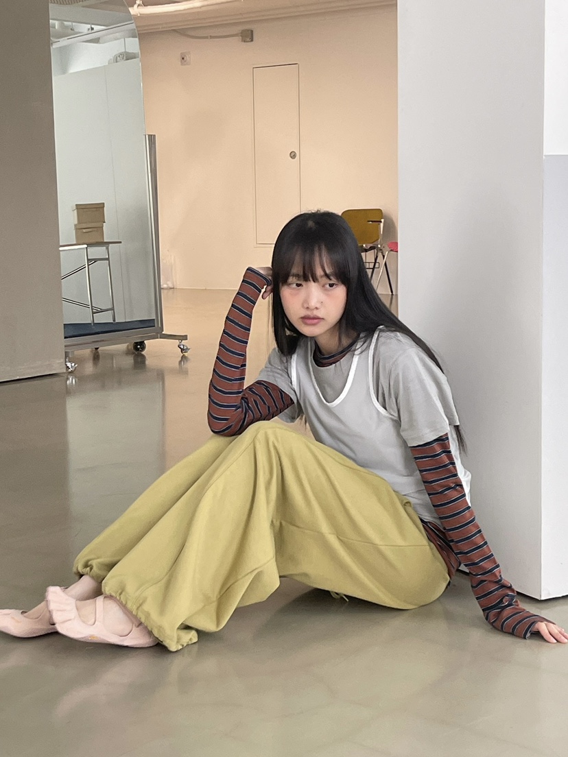 ANOTHER AVENUE韓國直郵實拍女士新品推薦職業休閑長袖T恤ANOTHER AVENUE長袖T恤