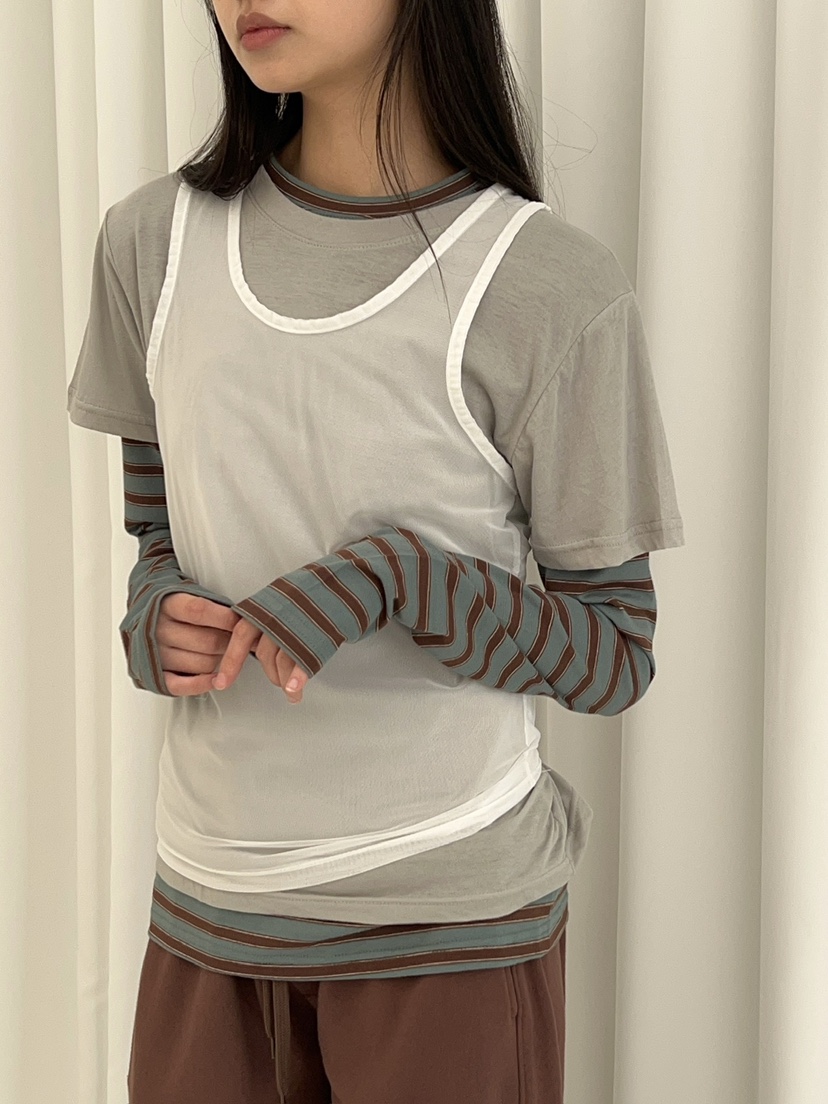 ANOTHER AVENUE韓國直郵實拍女士新品推薦職業休閑長袖T恤ANOTHER AVENUE長袖T恤