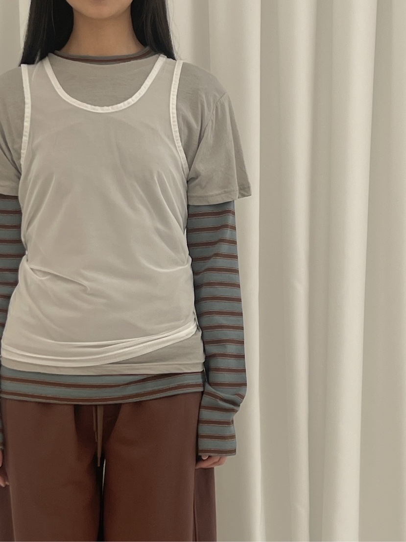 ANOTHER AVENUE韓國直郵實拍女士新品推薦職業休閑長袖T恤ANOTHER AVENUE長袖T恤