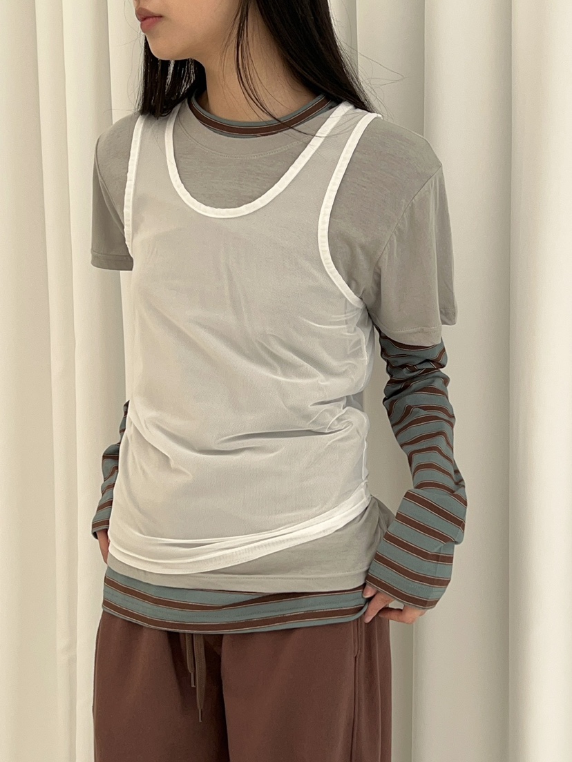 ANOTHER AVENUE韓國直郵實拍女士新品推薦職業休閑長袖T恤ANOTHER AVENUE長袖T恤