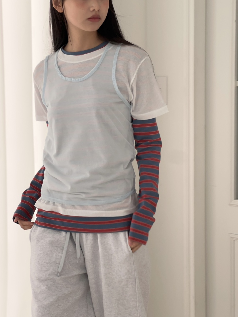 ANOTHER AVENUE韓國直郵實拍女士新品推薦職業休閑長袖T恤ANOTHER AVENUE長袖T恤