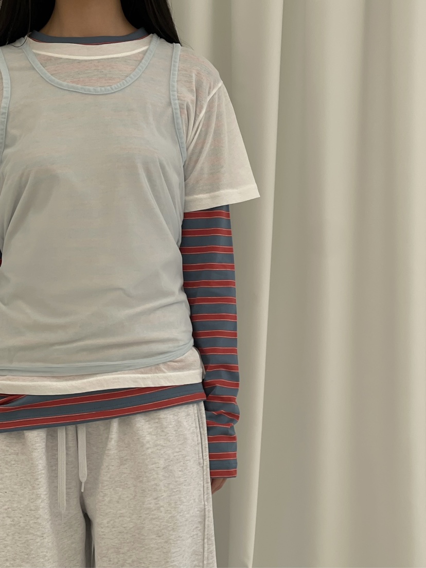 ANOTHER AVENUE韓國直郵實拍女士新品推薦職業休閑長袖T恤ANOTHER AVENUE長袖T恤