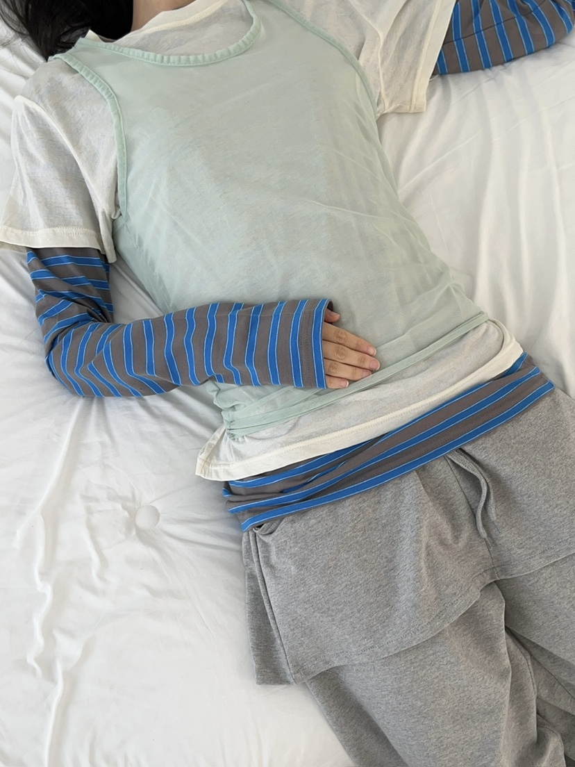 ANOTHER AVENUE韓國直郵實拍女士新品推薦職業休閑長袖T恤ANOTHER AVENUE長袖T恤